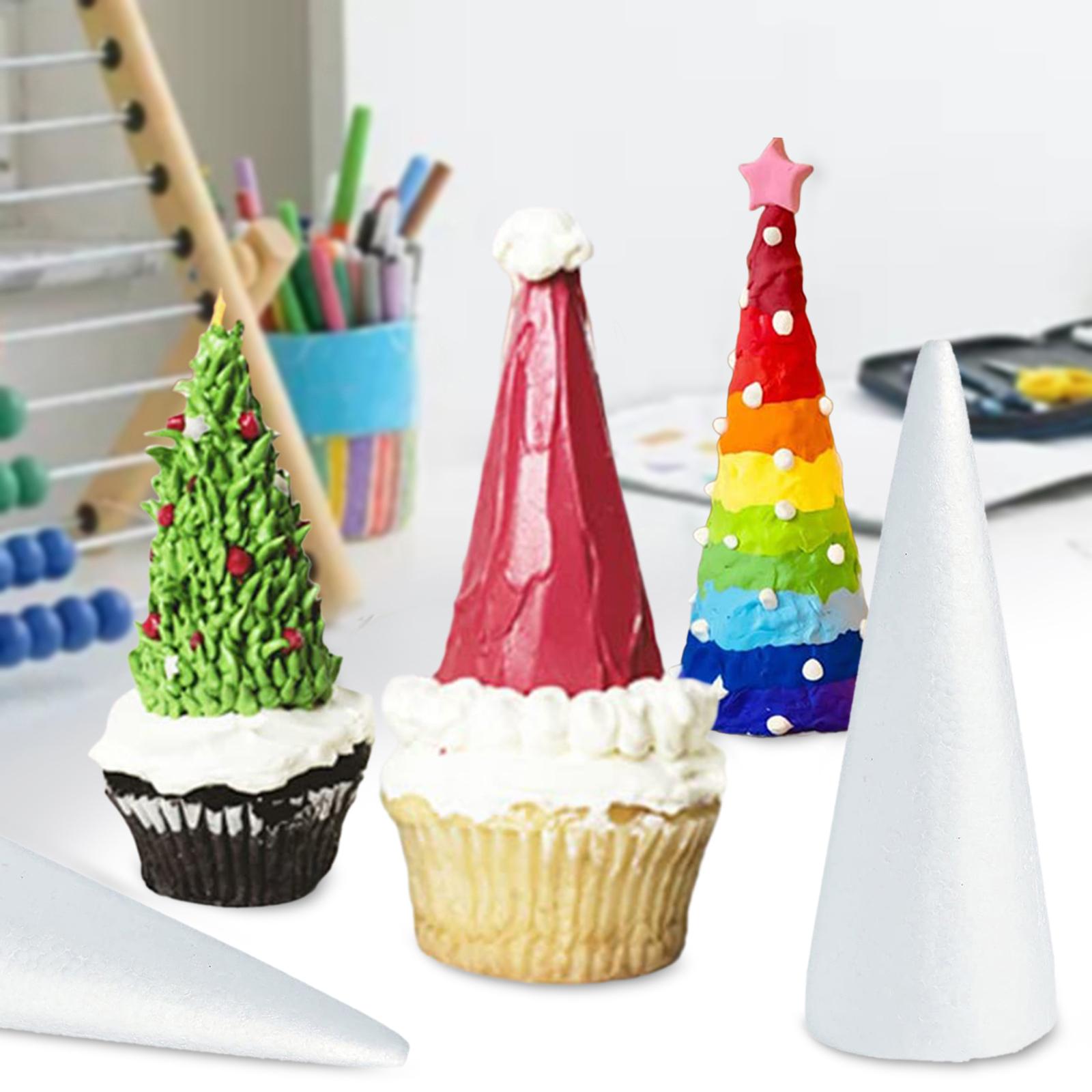 Art Craft Christmas Tree - 30Pcs Foam Cones for Crafts Foam
