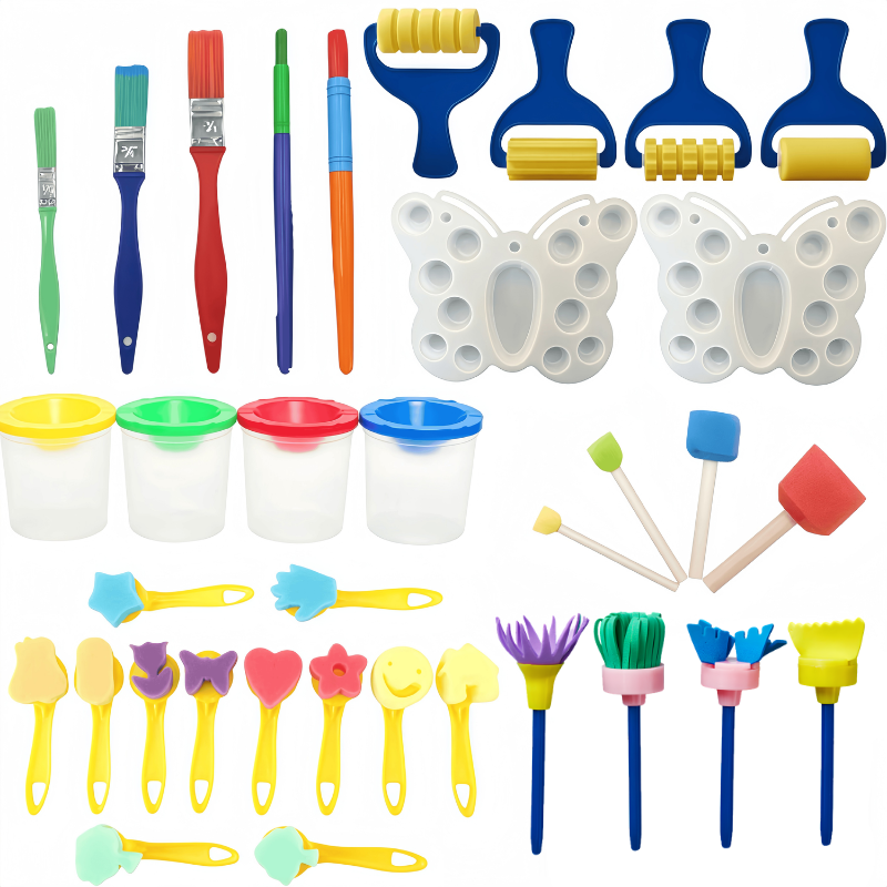 Art Craft School - 35Pcs Art Painting Kit for Beginners,
