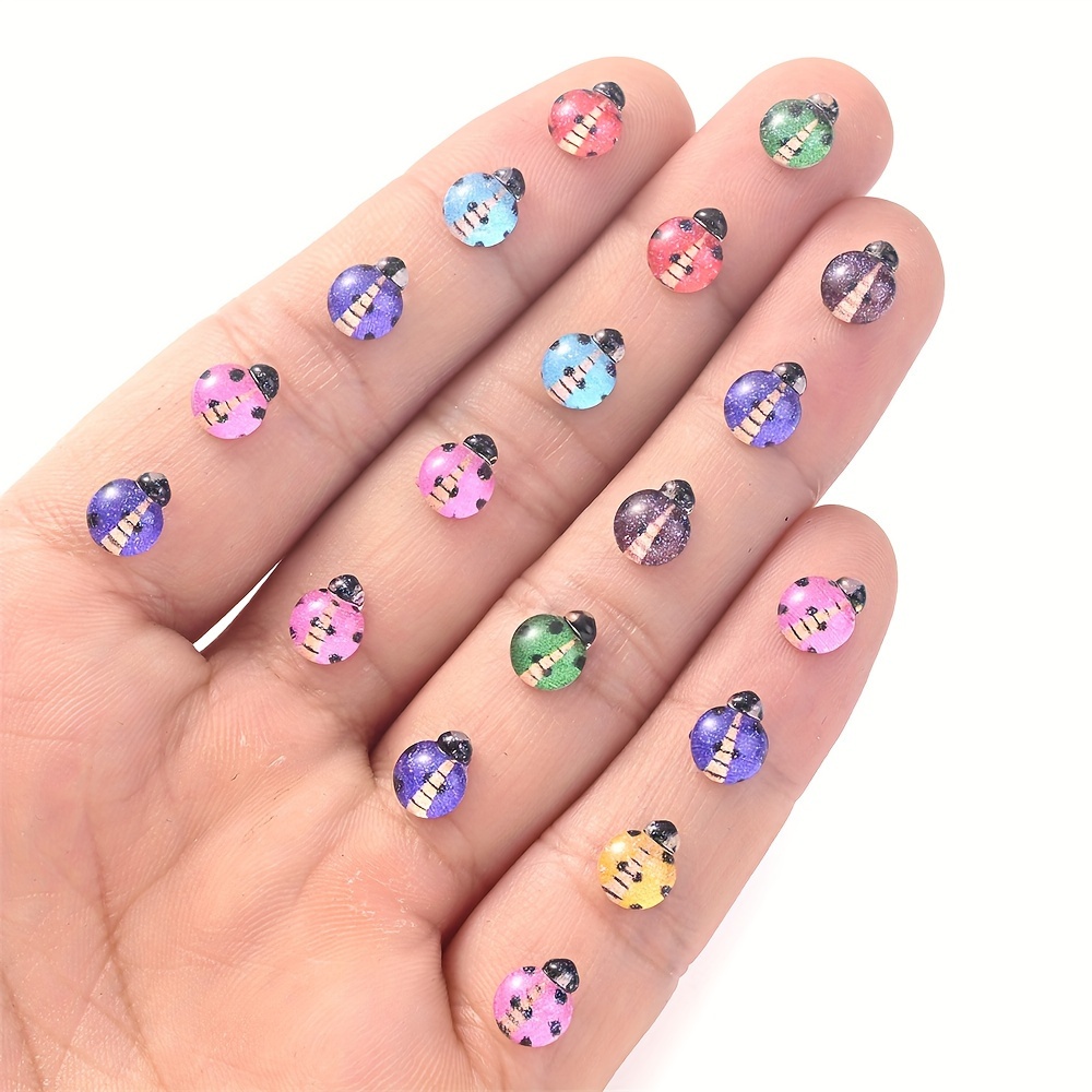 iYOE 50pcs 6x8mm Resin Ladybug - Art Craft Ladybug review and price