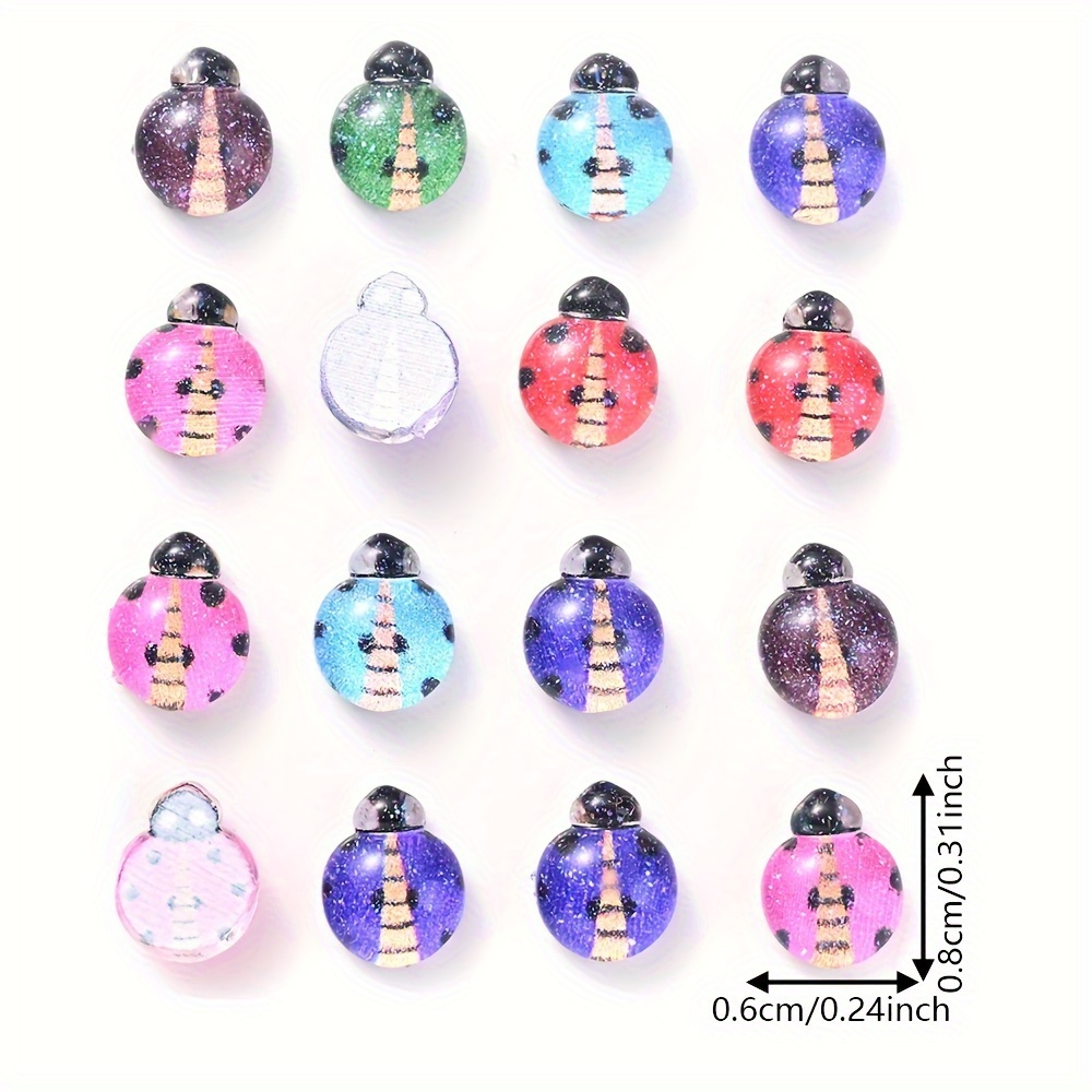 iYOE 50pcs 6x8mm Resin Ladybug - Art Craft Ladybug review and price