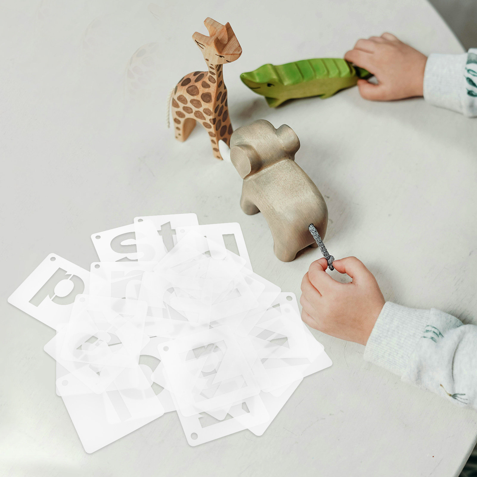 1Set Reusable A-Z Alphabet Ste - Art Craft Letter A review and price