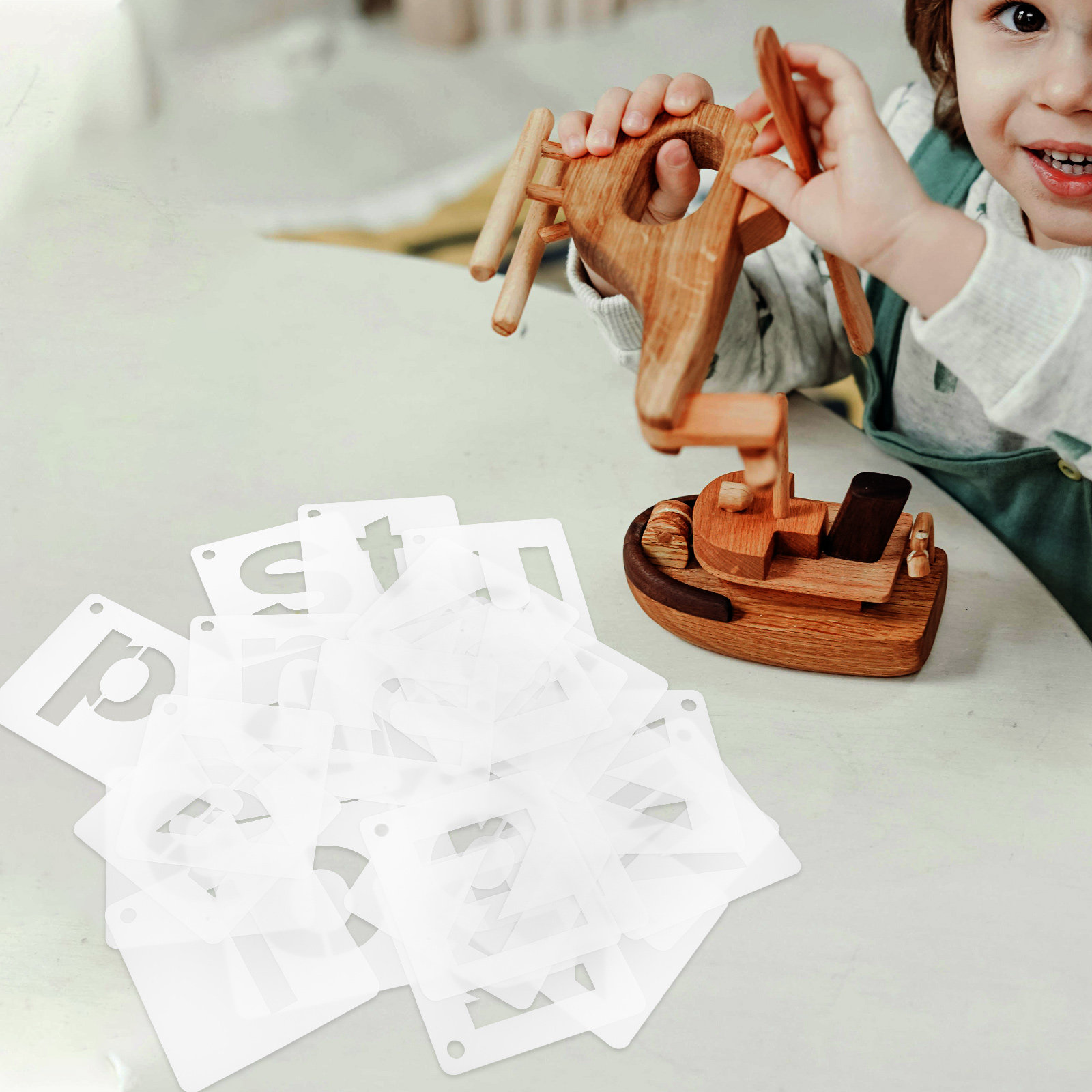 1Set Reusable A-Z Alphabet Ste - Art Craft Letter A review and price