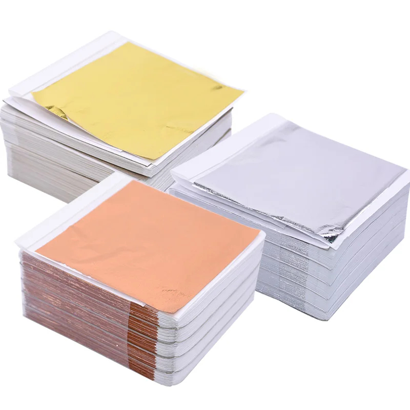 100Pcs Imitation Gold Sliver C - Art Craft Leaves review and price