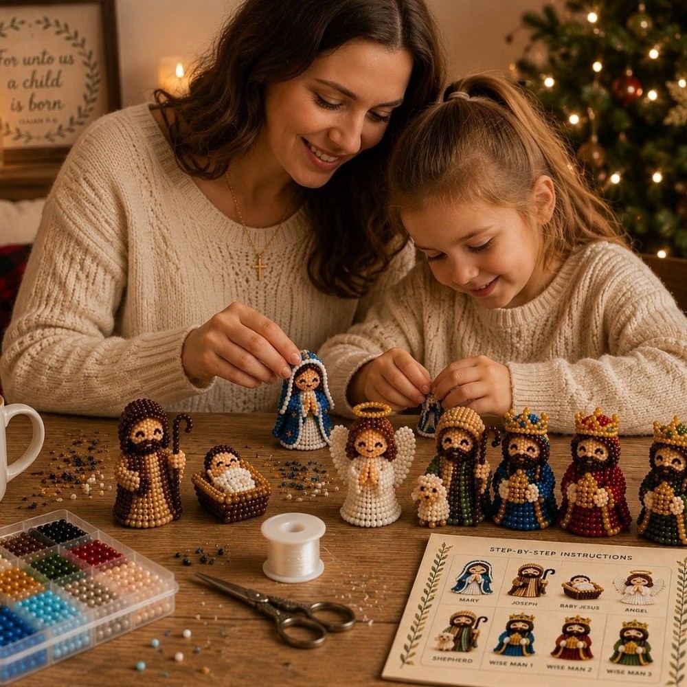 Christmas Theme 3D Beaded Craf - Art Craft Rainbow review and price