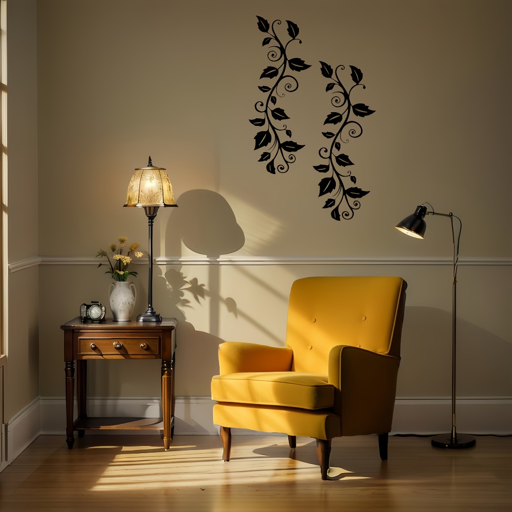 CIFBUY Metal Wall Art Art Deco - Art Craft Leaves review and price