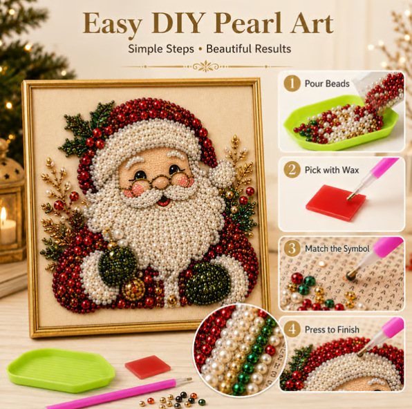 Christmas Pearl Diamond Painti - Art Craft Gifts For Adults review and price