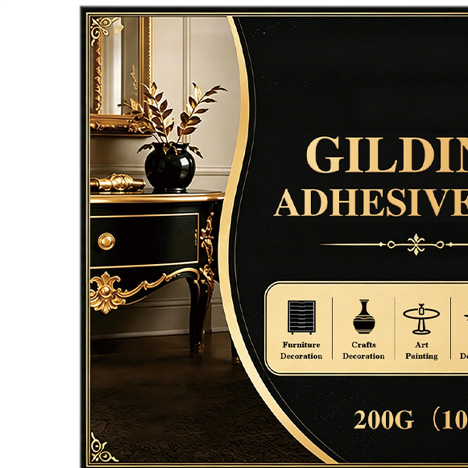NEW Gilding Adhesive Water-Bas - Art Craft Leaves review and price