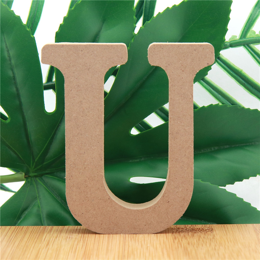 1pc 10cm Wood Color Wooden Let - Art Craft Letter A review and price