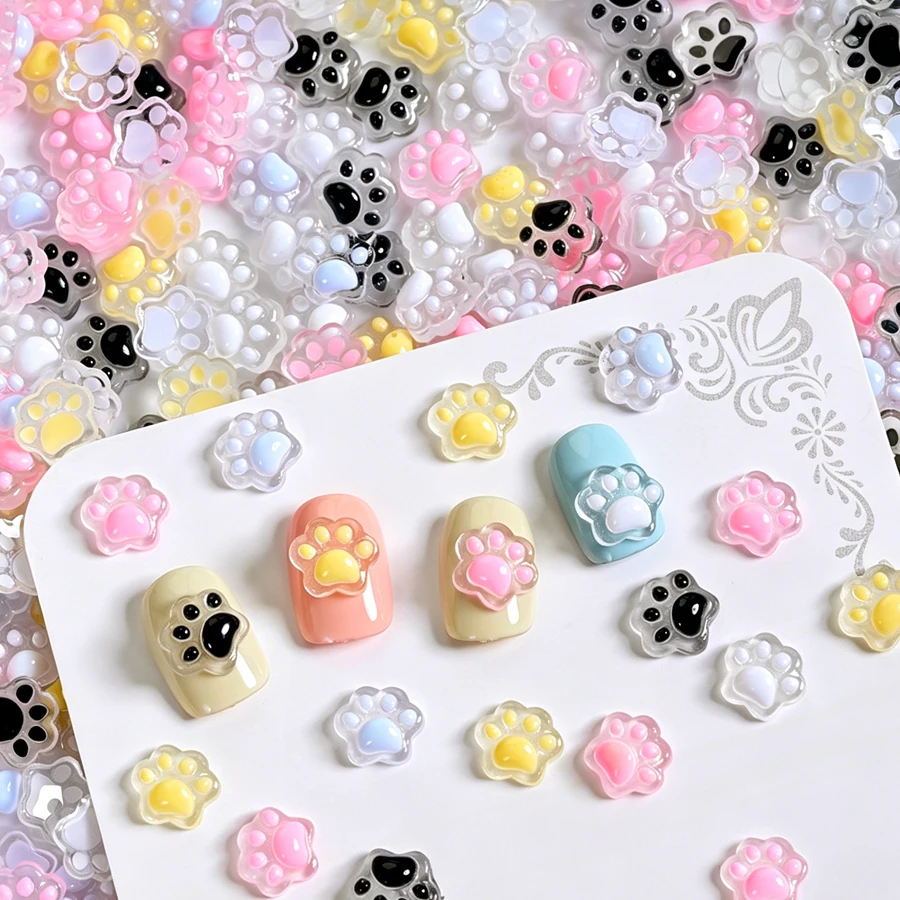 50Pcs Cute Cat Paws Ladybug Bu - Art Craft Ladybug review and price