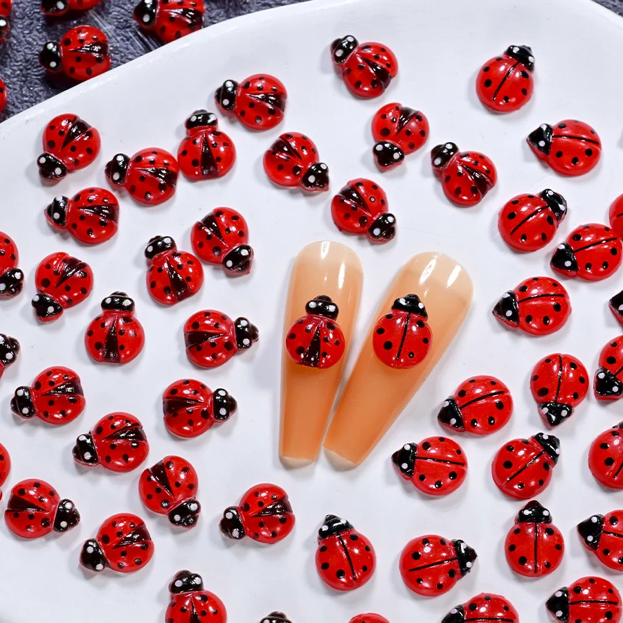 50Pcs Cute Cat Paws Ladybug Bu - Art Craft Ladybug review and price