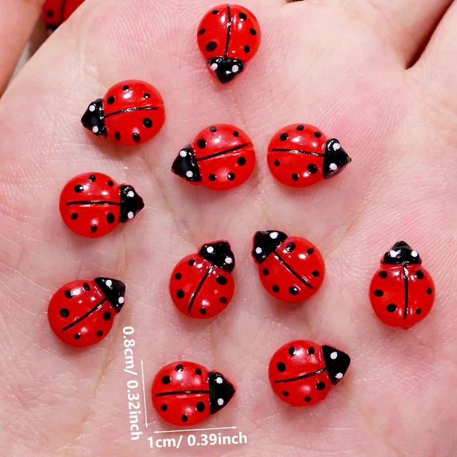 50Pcs Cute Cat Paws Ladybug Bu - Art Craft Ladybug review and price