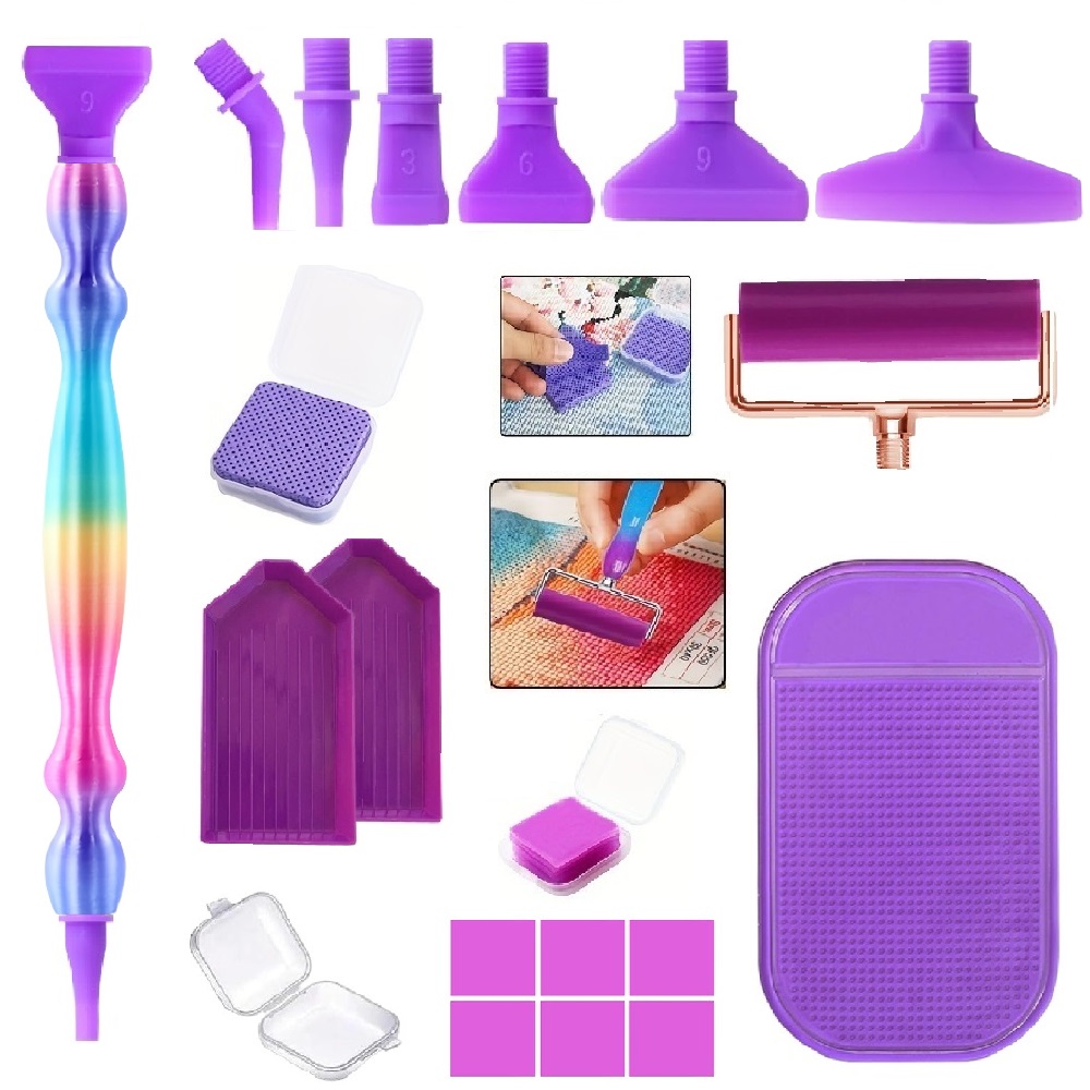 DIY diamond painting tool set, - Diamond Painting Kit review and price
