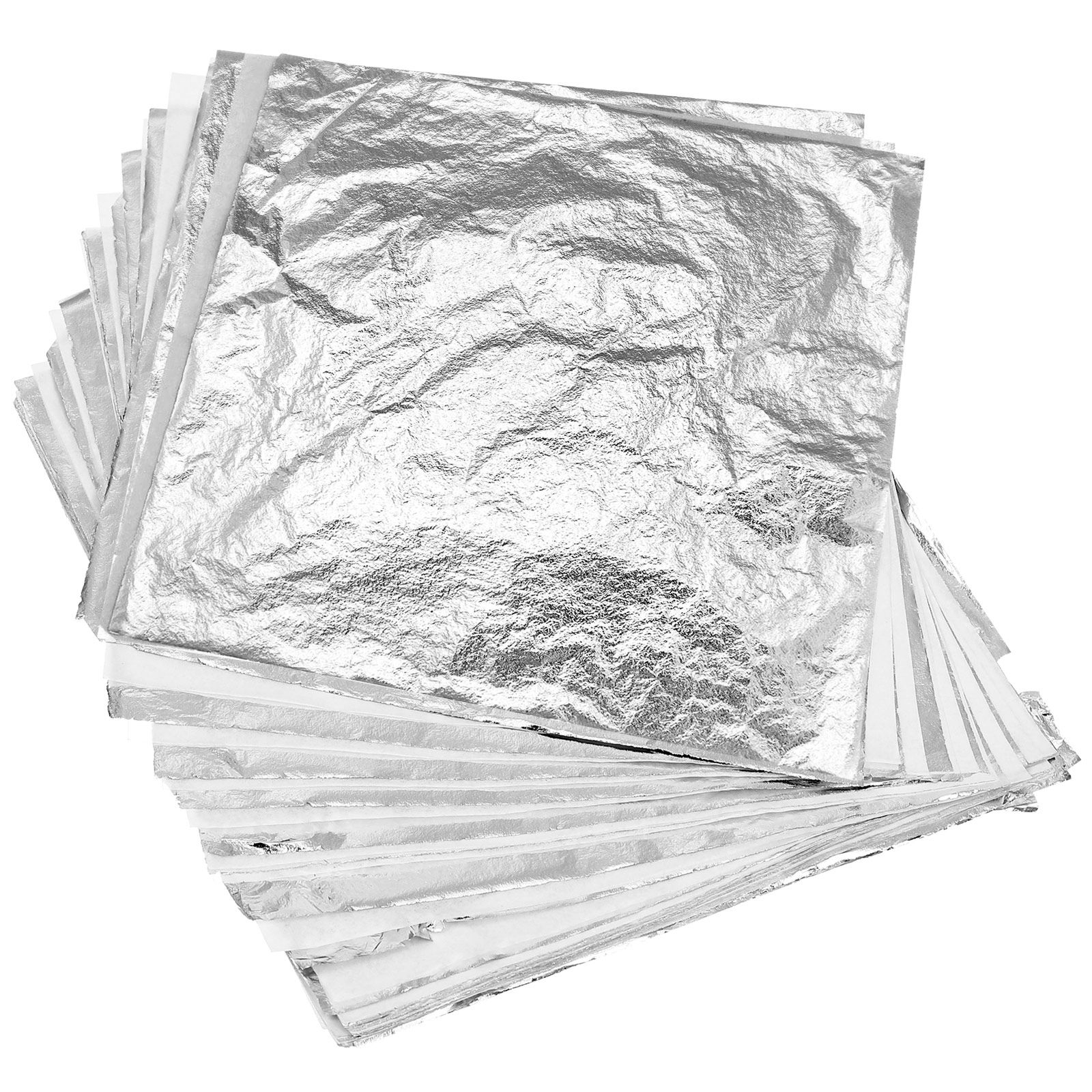100Pcs Silver Gilding Foil Lea - Art Craft Leaves review and price