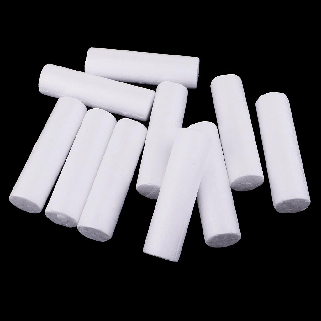10 Pieces Blank White Cylinder - Art Craft Kids review and price