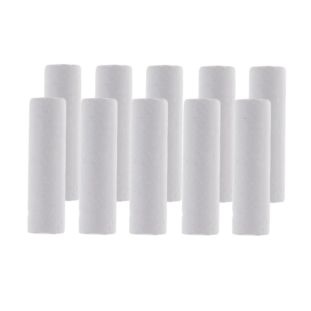 10 Pieces Blank White Cylinder - Art Craft Kids review and price