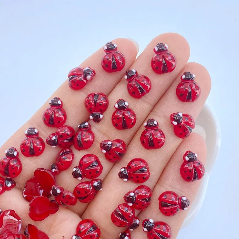50Pcs New nail art accessories - Art Craft Ladybug review and price