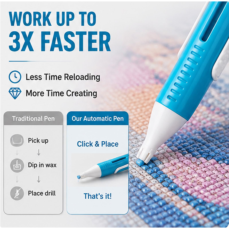 Automatic Diamond Painting Bea - Diamond Painting Kit review and price