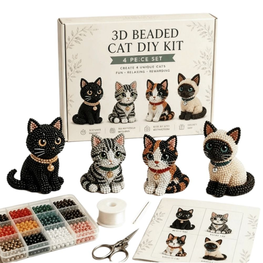 Tiny Beads 3D Beaded Animal Ki - Art Craft Rainbow review and price