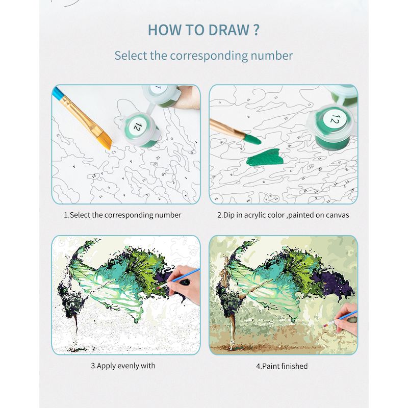 GATYZTORY Painting By Numbers  - Art Craft Gifts For Adults review and price
