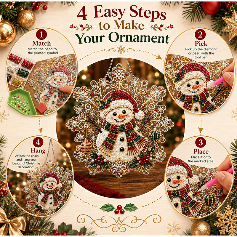 DIY Christmas Pearl Diamond Pa - Diamond Painting Kit review and price