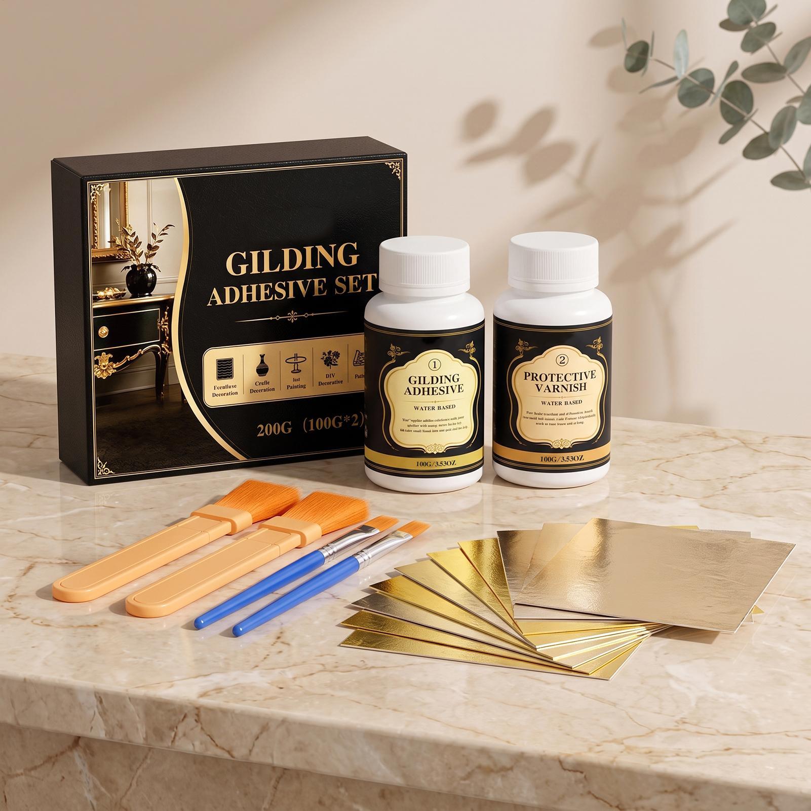 Gilding Adhesive Water-Based L - Art Craft Leaves review and price