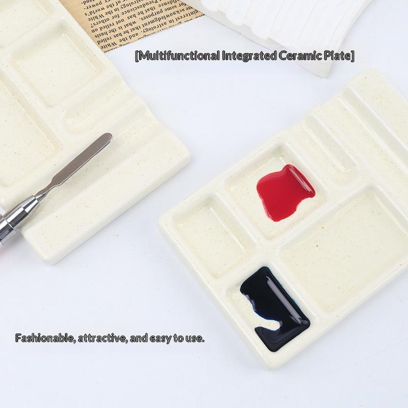 Ceramic Palette Pen Holder Scr - Art Craft Easy review and price