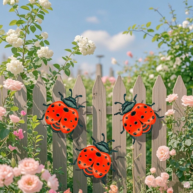 3PCS Butterfly Iron Crafts Hom - Art Craft Ladybug review and price