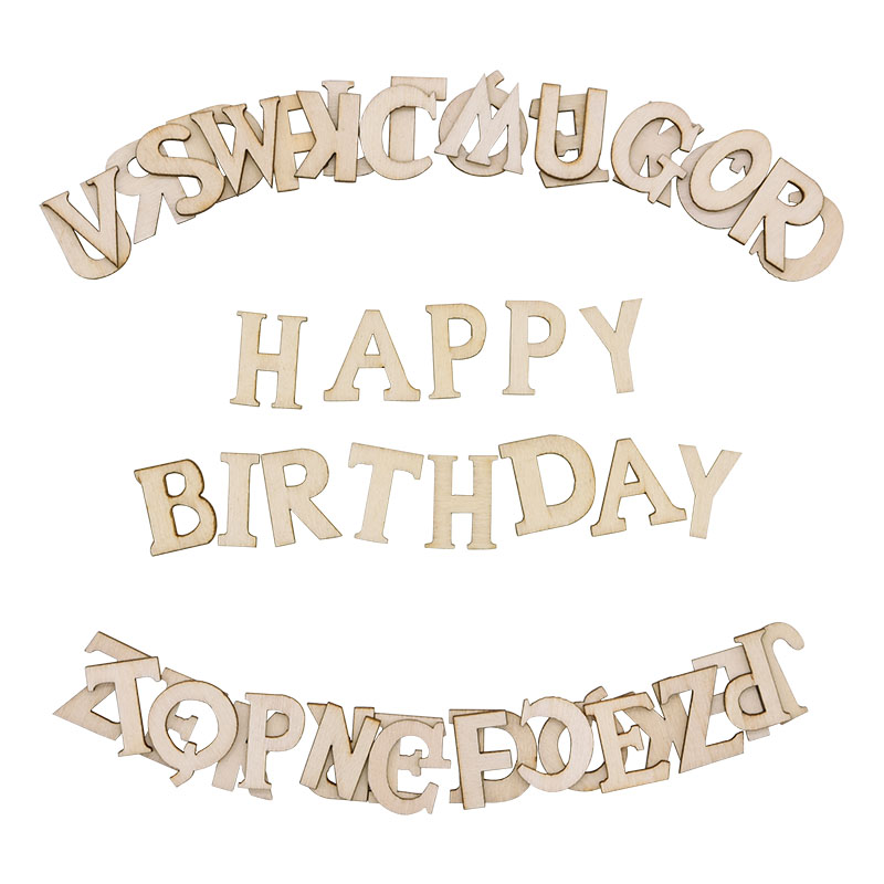 100pcs Wood English Alphabet D - Art Craft Letter A review and price