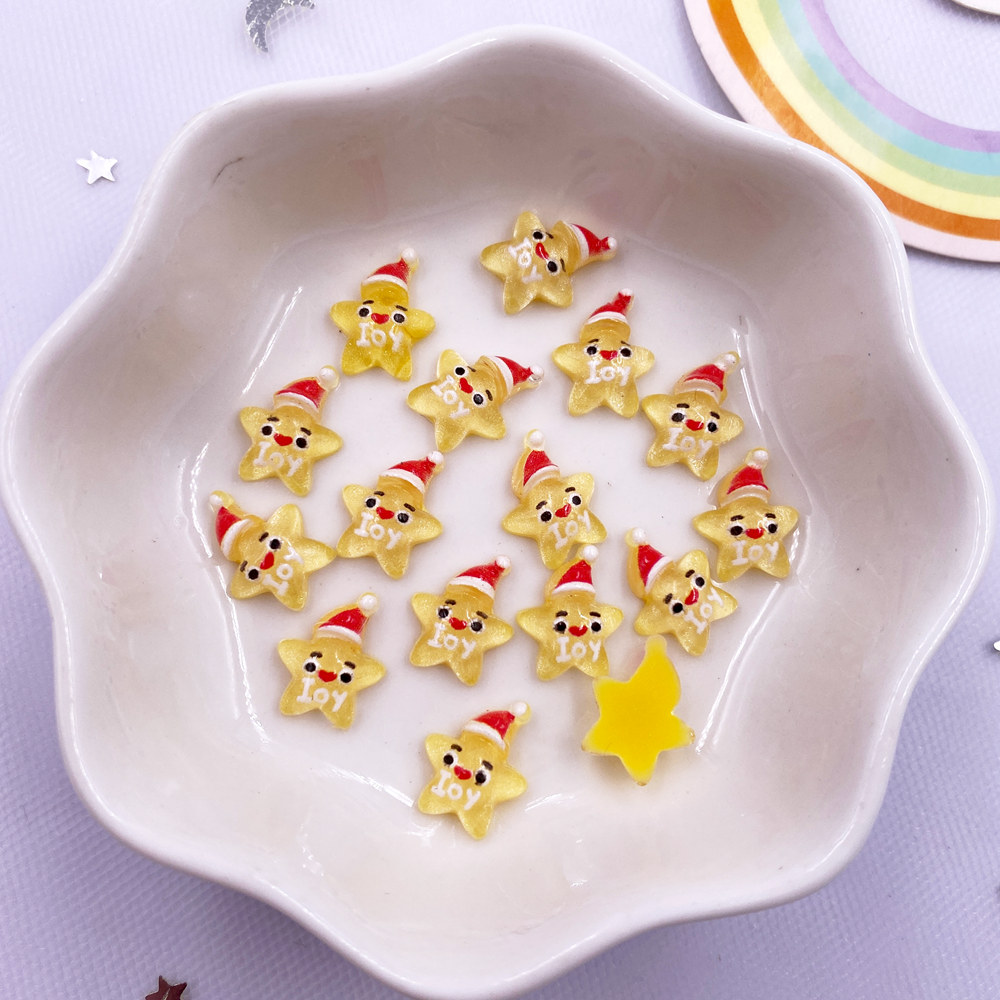 50pcs Resin Mini Colorful Chri - Art Craft Christmas Tree review and price