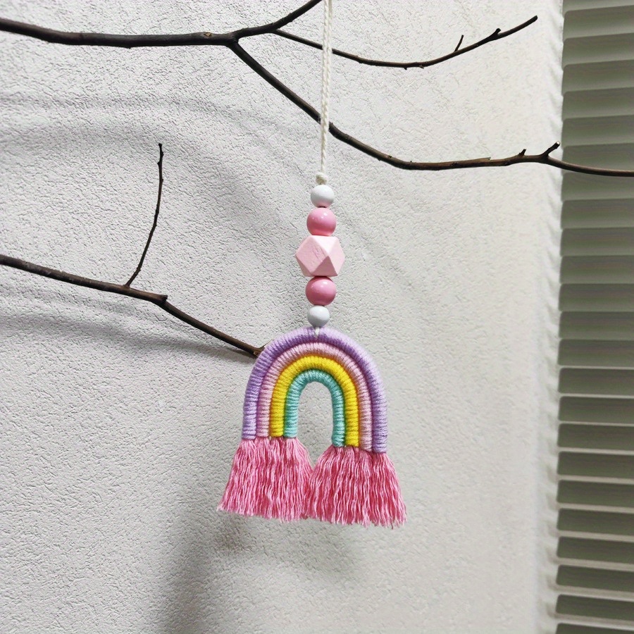 Rainbow Wind Chimes Weaving Mi - Art Craft Rainbow review and price