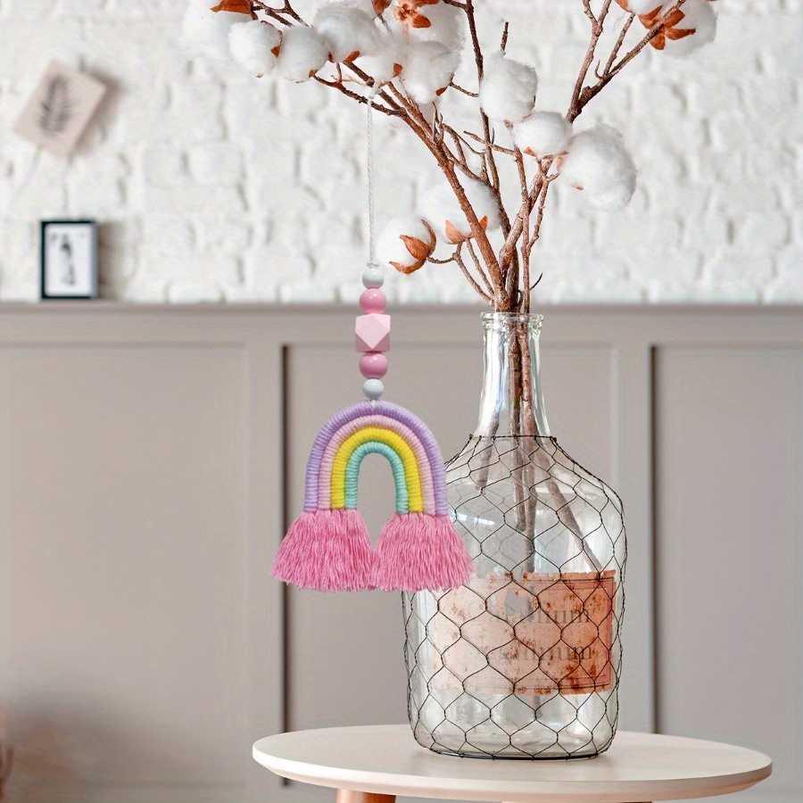 Rainbow Wind Chimes Weaving Mi - Art Craft Rainbow review and price