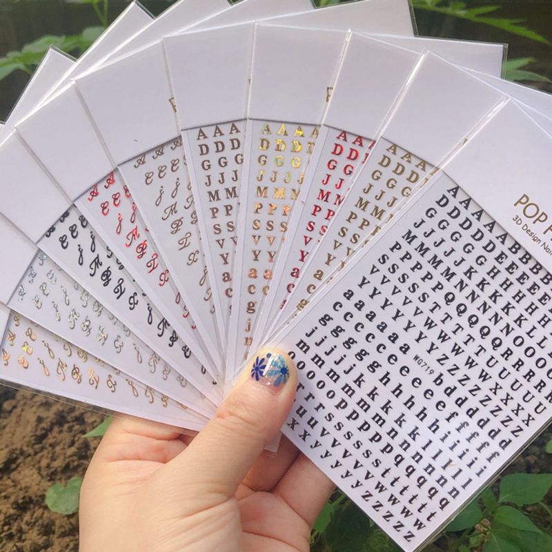 26 Alphabet Stickers Glitter S - Art Craft Letter A review and price