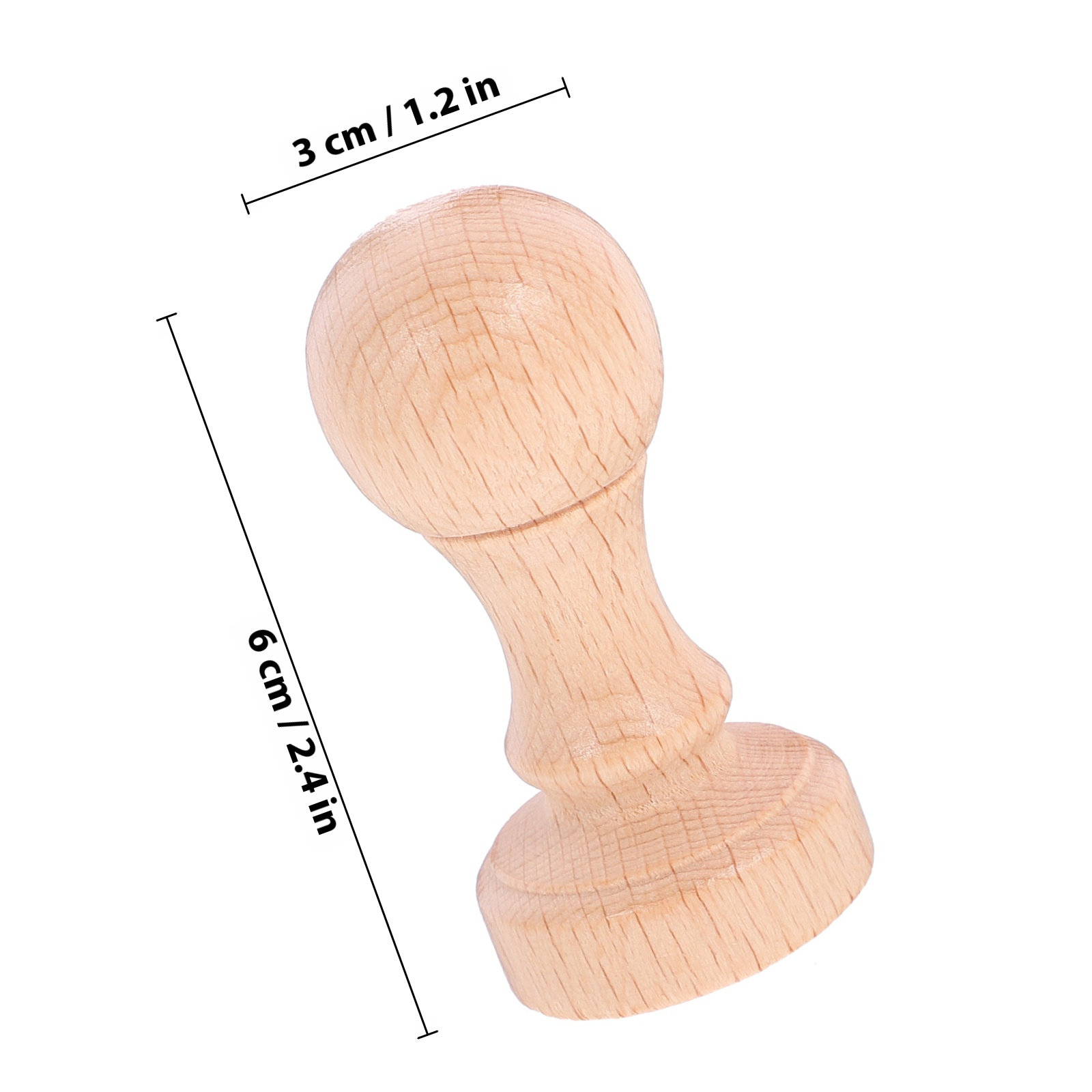 2Pcs Lightweight Wooden Stamp  - Art Craft Letter A review and price