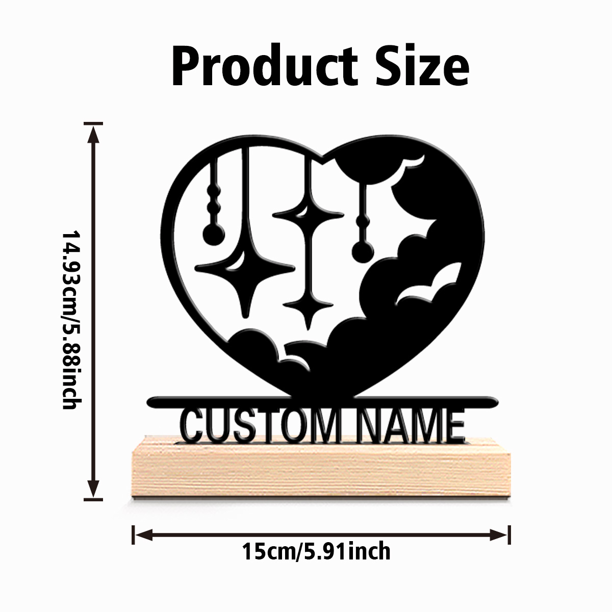 1pc Fashion love cloud Customi - Art Y Craft review and price
