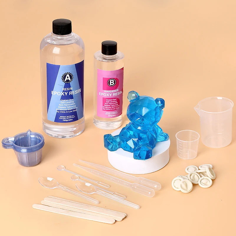 Epoxy Resin Kit Crystal Clear  - Art Craft Easy review and price