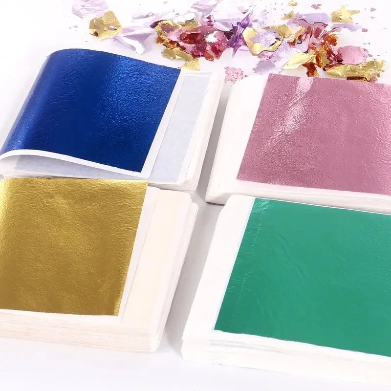 100-300pcs Imitation Gold Silv - Art Craft Leaves review and price