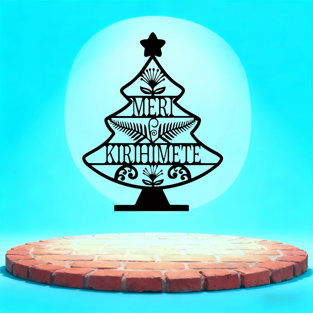 CIFBUY Vintage Maori Style Met - Art Craft Christmas Tree review and price