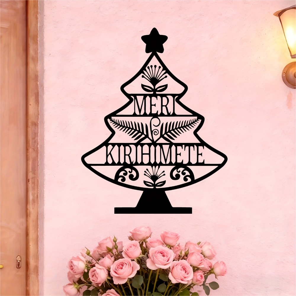 CIFBUY Vintage Maori Style Met - Art Craft Christmas Tree review and price