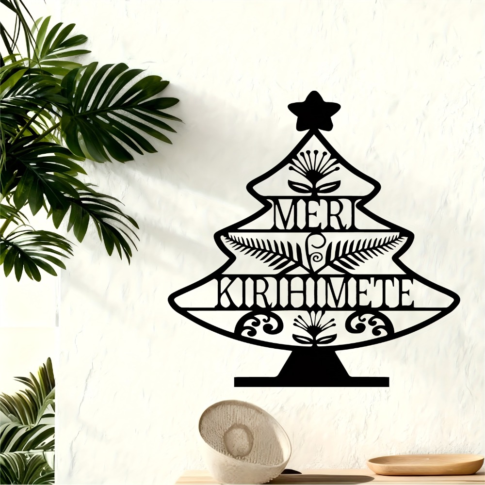 CIFBUY Vintage Maori Style Met - Art Craft Christmas Tree review and price