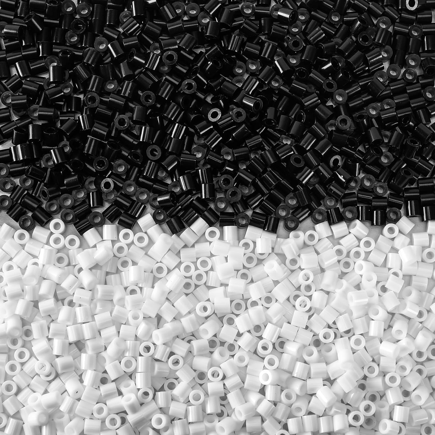 1500Pcs Black White 2.6mm Melt - Art Craft Rainbow review and price