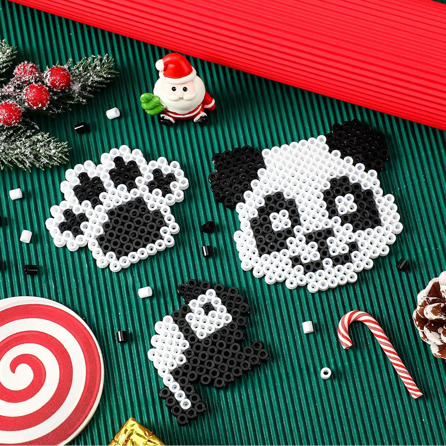 1500Pcs Black White 2.6mm Melt - Art Craft Rainbow review and price