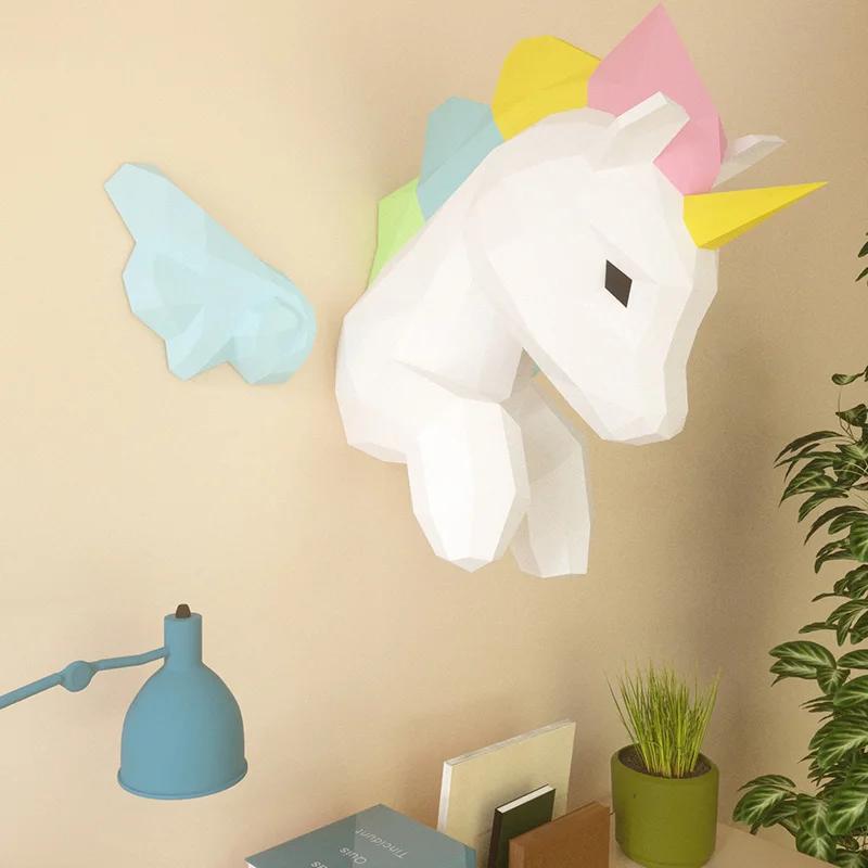 Rainbow Unicorn Animal Wall De - Art Craft Rainbow review and price