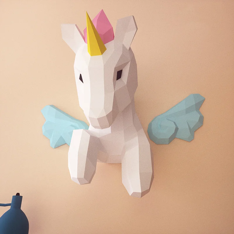 Rainbow Unicorn Animal Wall De - Art Craft Rainbow review and price