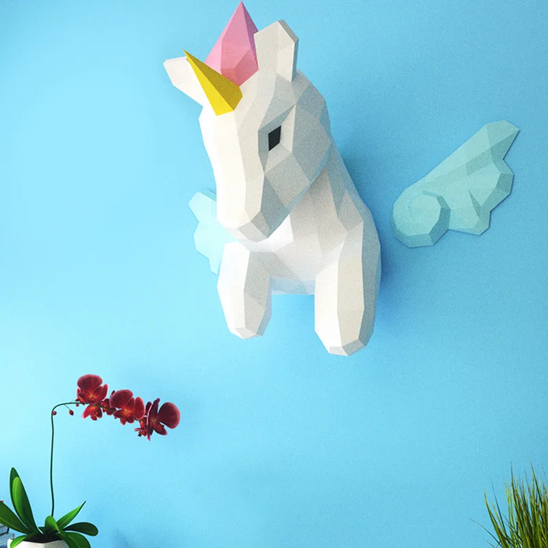 Rainbow Unicorn Animal Wall De - Art Craft Rainbow review and price