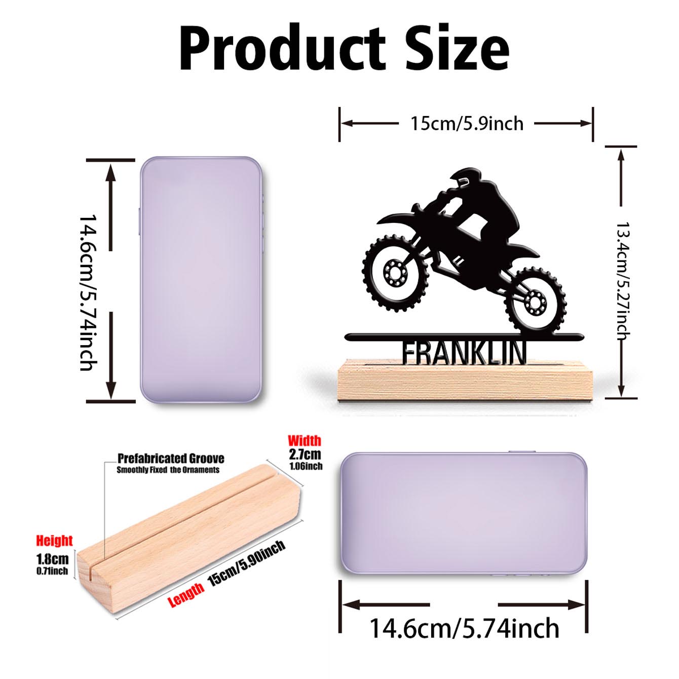 1pc Abstract Motorbike jumping - Art Y Craft review and price