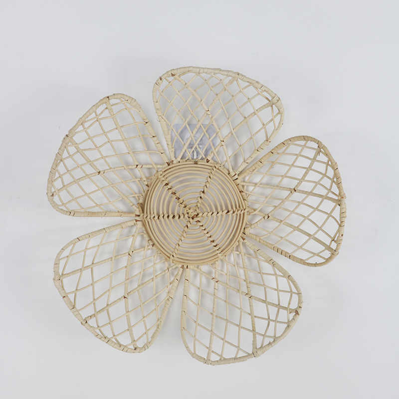 INS Nordic Woven Rattan Flower - Art And Craft Photos review and price