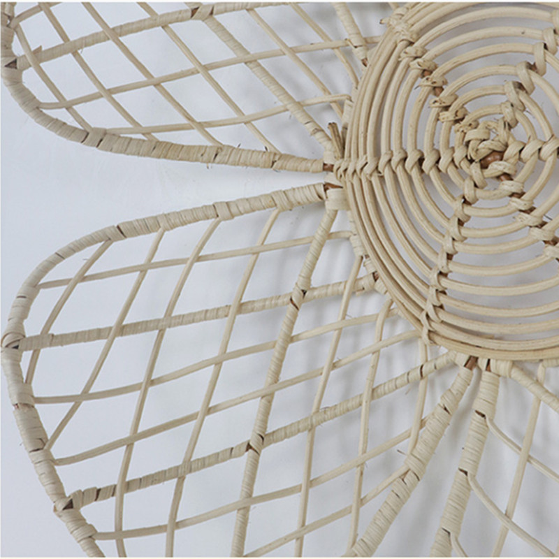 INS Nordic Woven Rattan Flower - Art And Craft Photos review and price