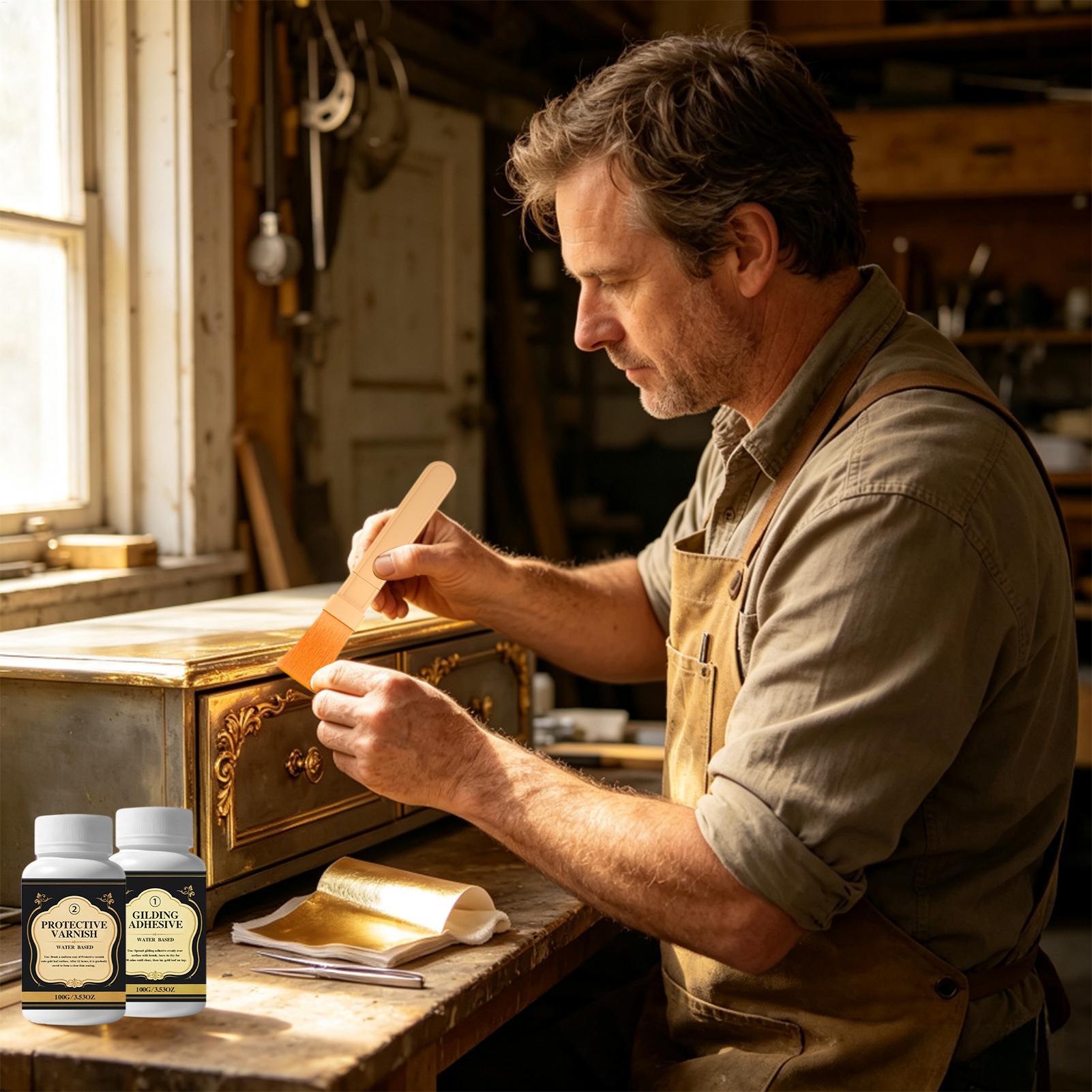 Gilding Adhesive Water-Based L - Art Craft Leaves review and price