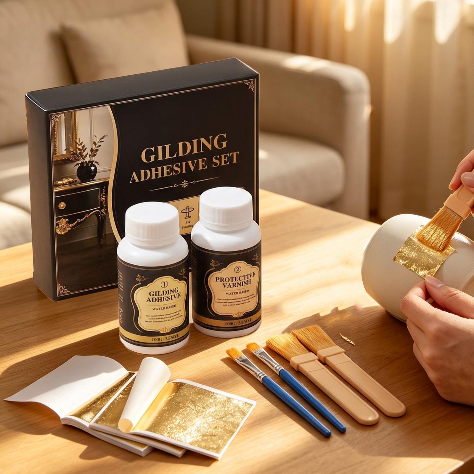 Gilding Adhesive Water-Based L - Art Craft Leaves review and price