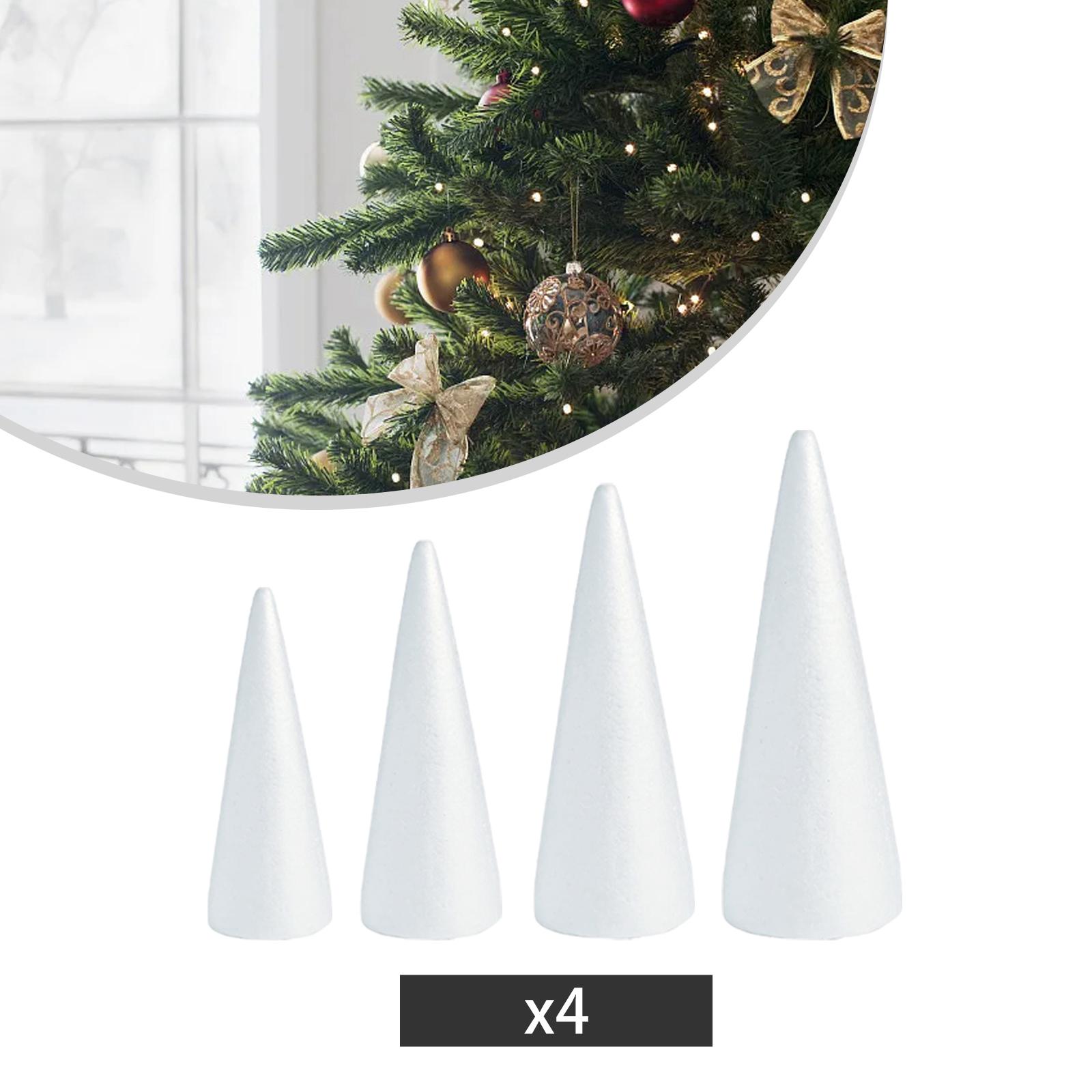White Crafts Foam Cones for DI - Art Craft Christmas Tree review and price